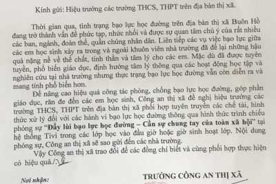 TUYÊN TRUYỀN PHÒNG CHỐNG BẠO LỰC HỌC ĐƯỜNG