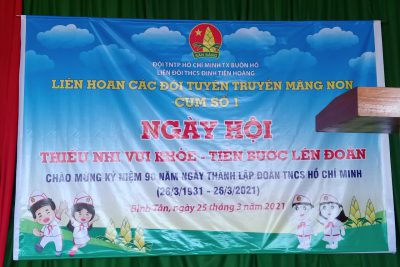 NGÀY HỘI: ” THIẾU NHI VUI KHỎE, TIẾN BƯỚC LÊN ĐOÀN” NGÀY HỘI: ” THIẾU NHI VUI KHỎE, TIẾN BƯỚC LÊN ĐOÀN”